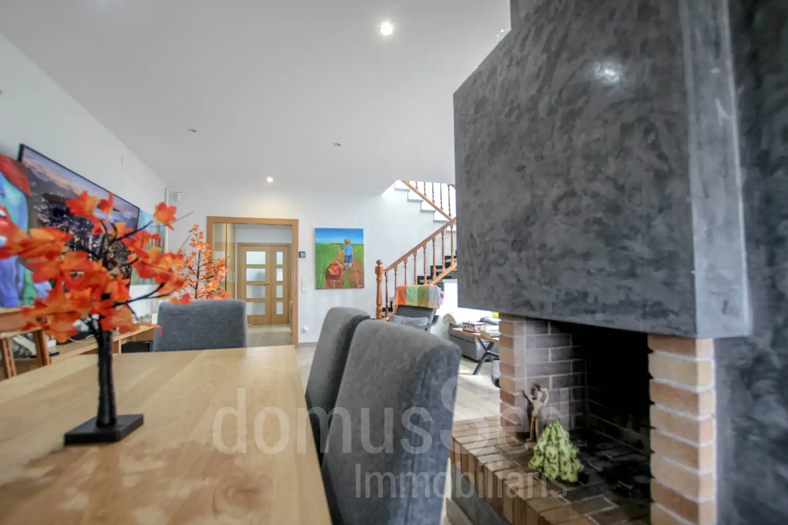 Living room of Detached homes for sale in El Masnou  with Air Conditioner, Heating and Terrace