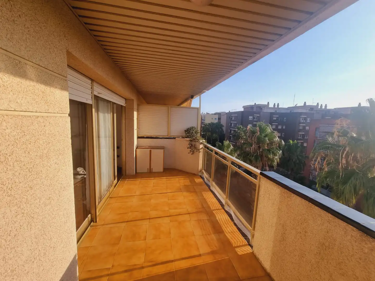 Balcony of Flat for sale in Salou  with Air Conditioner, Heating and Parquet flooring