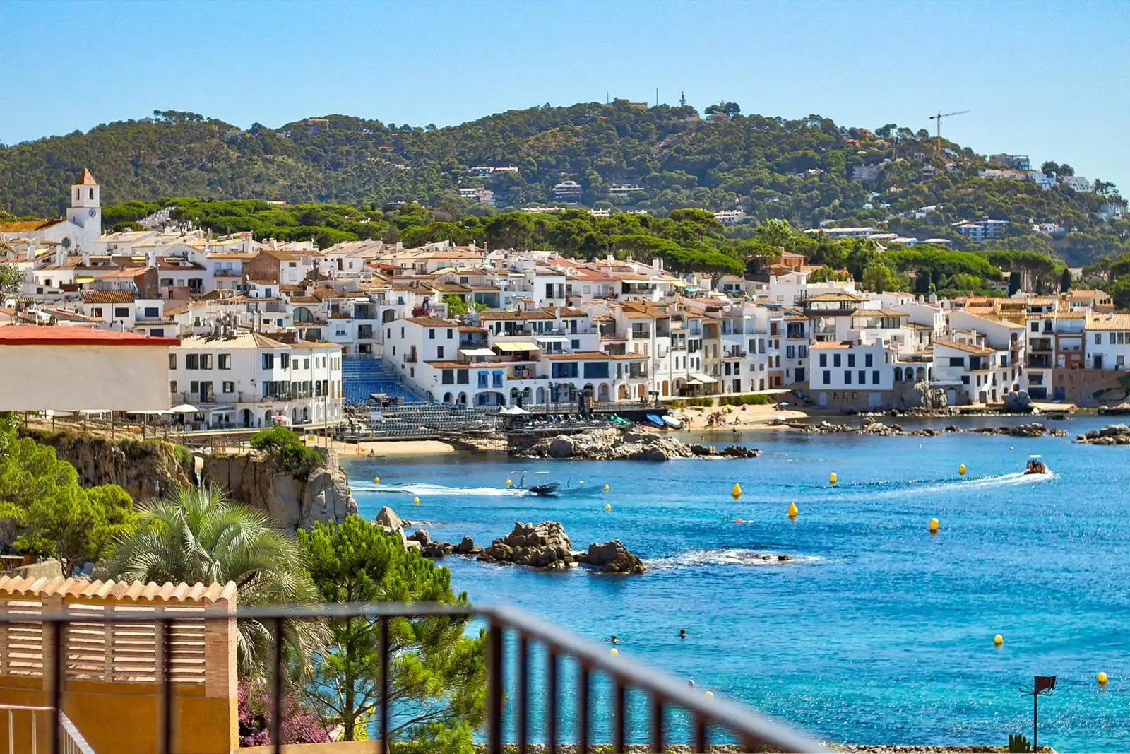 Vista exterior de Casa adosada en venda en Palafrugell