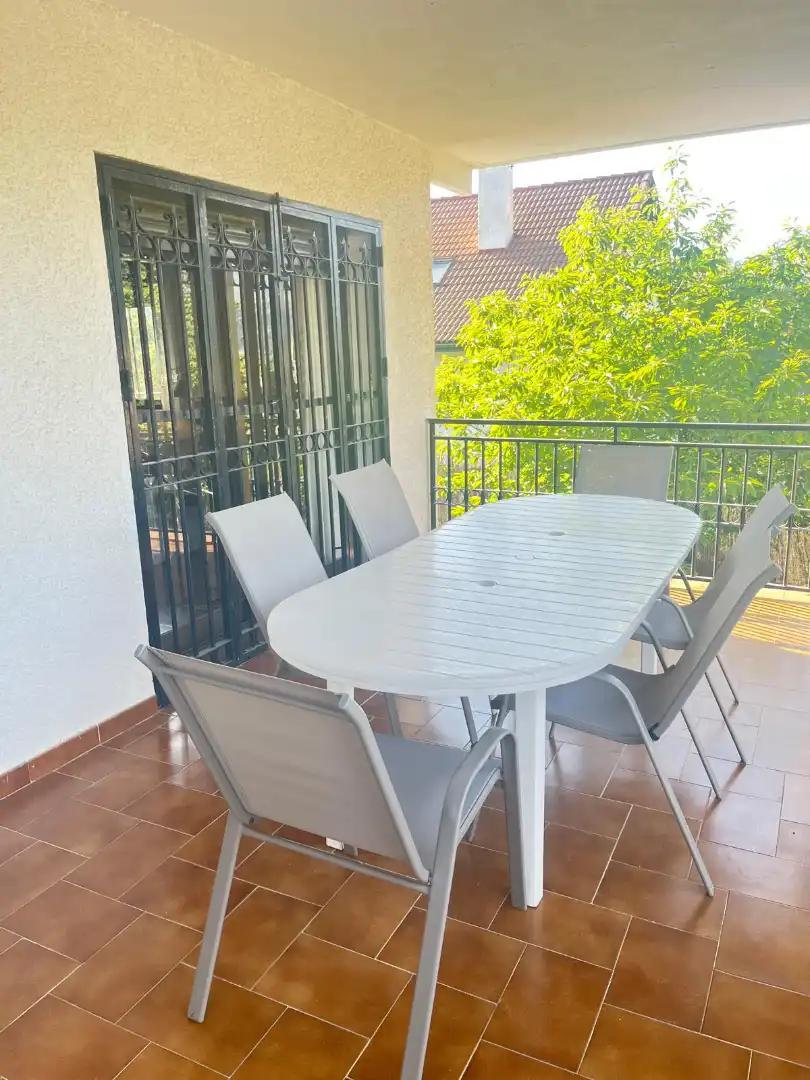 Terraza de Casa o chalet de alquiler en Becerril de la Sierra con Aire acondicionado, Calefacción y Jardín privado