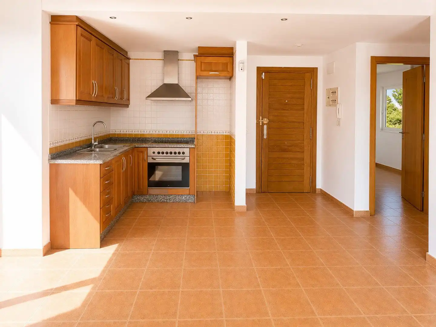 Kitchen of Apartments for sale in Santa Eulària des Riu  with Terrace, Alarm and Community pool