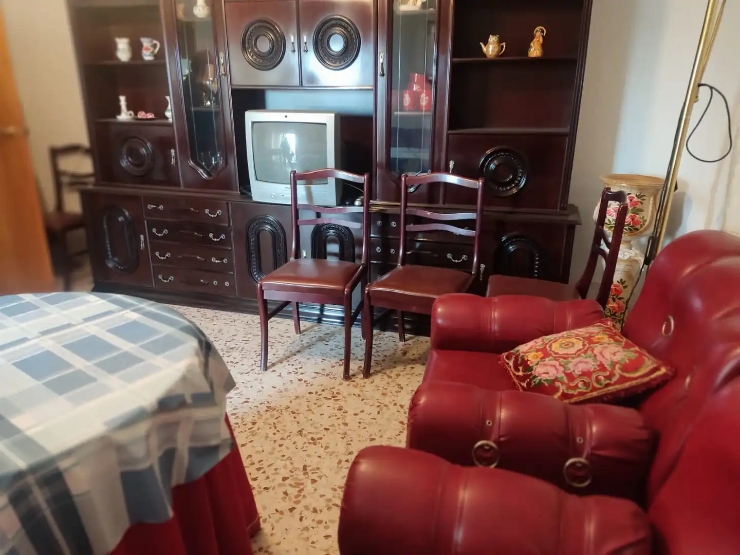 Sala de estar de Piso en venta en Jarandilla de la Vera con Amueblado