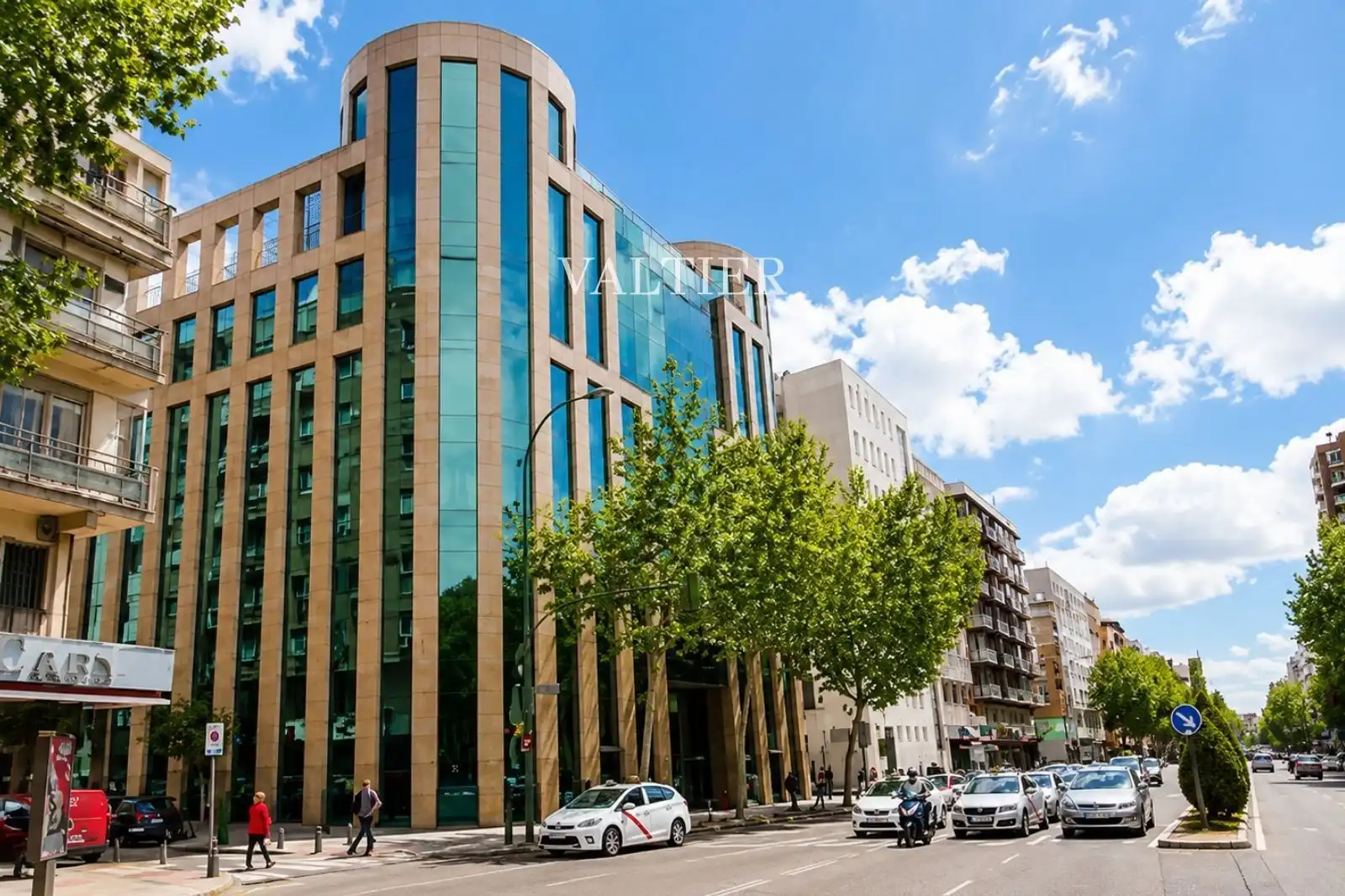 Vista exterior de Pis de lloguer en Madrid amb Aire condicionat, Calefacció i Moblat