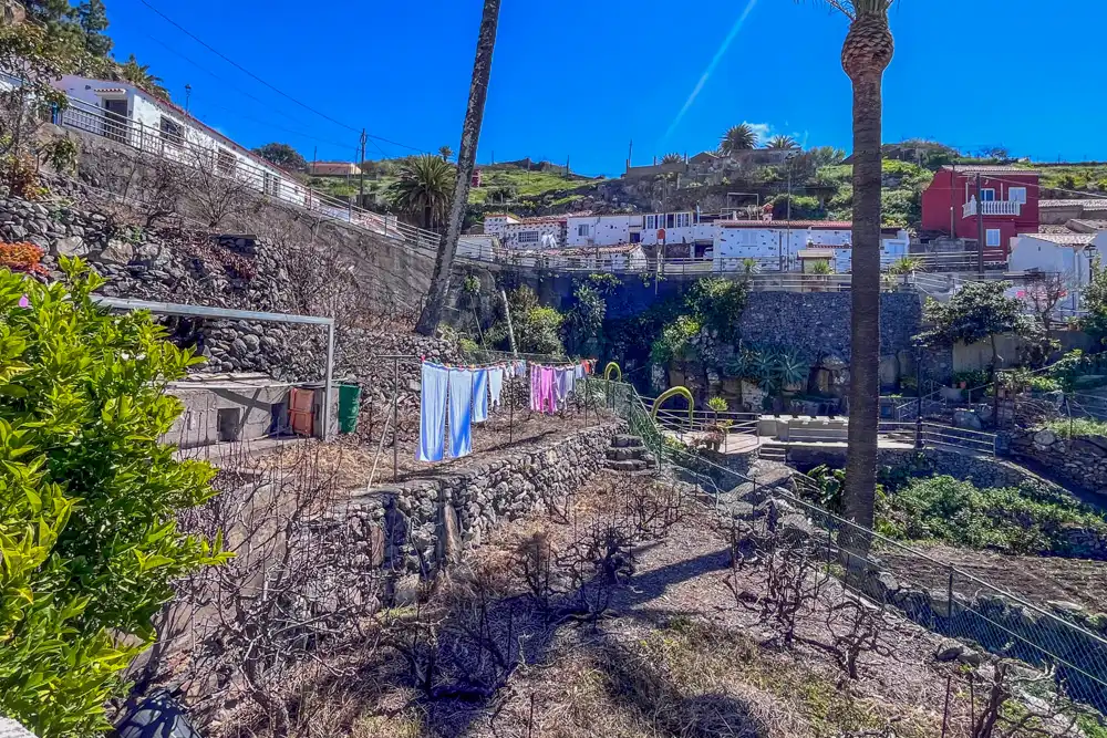 Vista exterior de Finca rústica en venta en Vallehermoso con Terraza