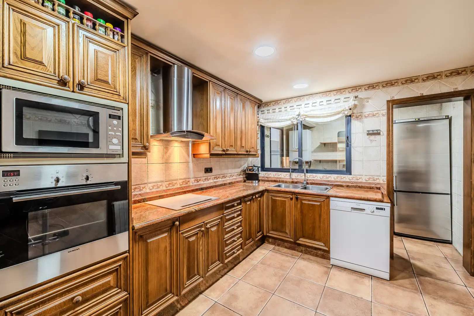 Kitchen of Flat for sale in Burriana / Borriana  with Air Conditioner, Heating and Terrace