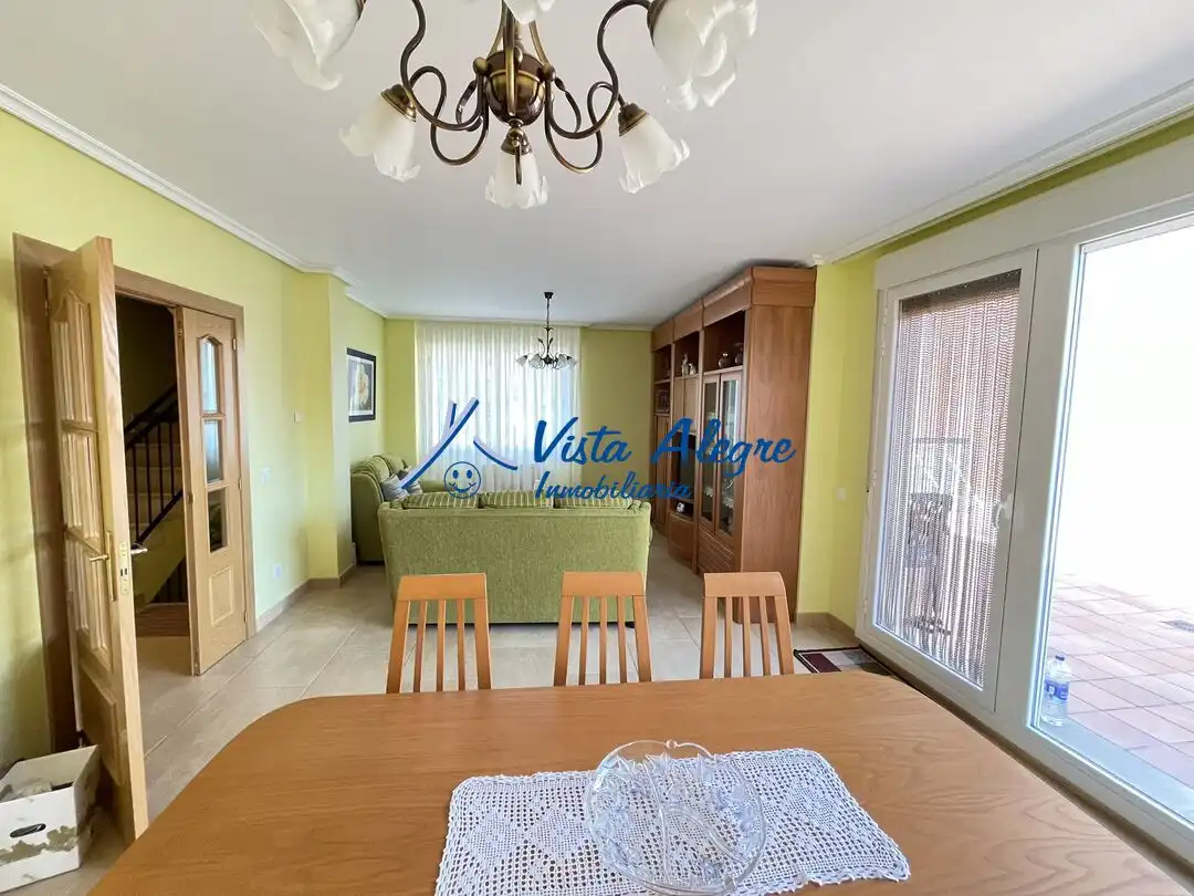 Dining room of Detached homes for sale in Haro  with Heating, Parquet flooring and Terrace