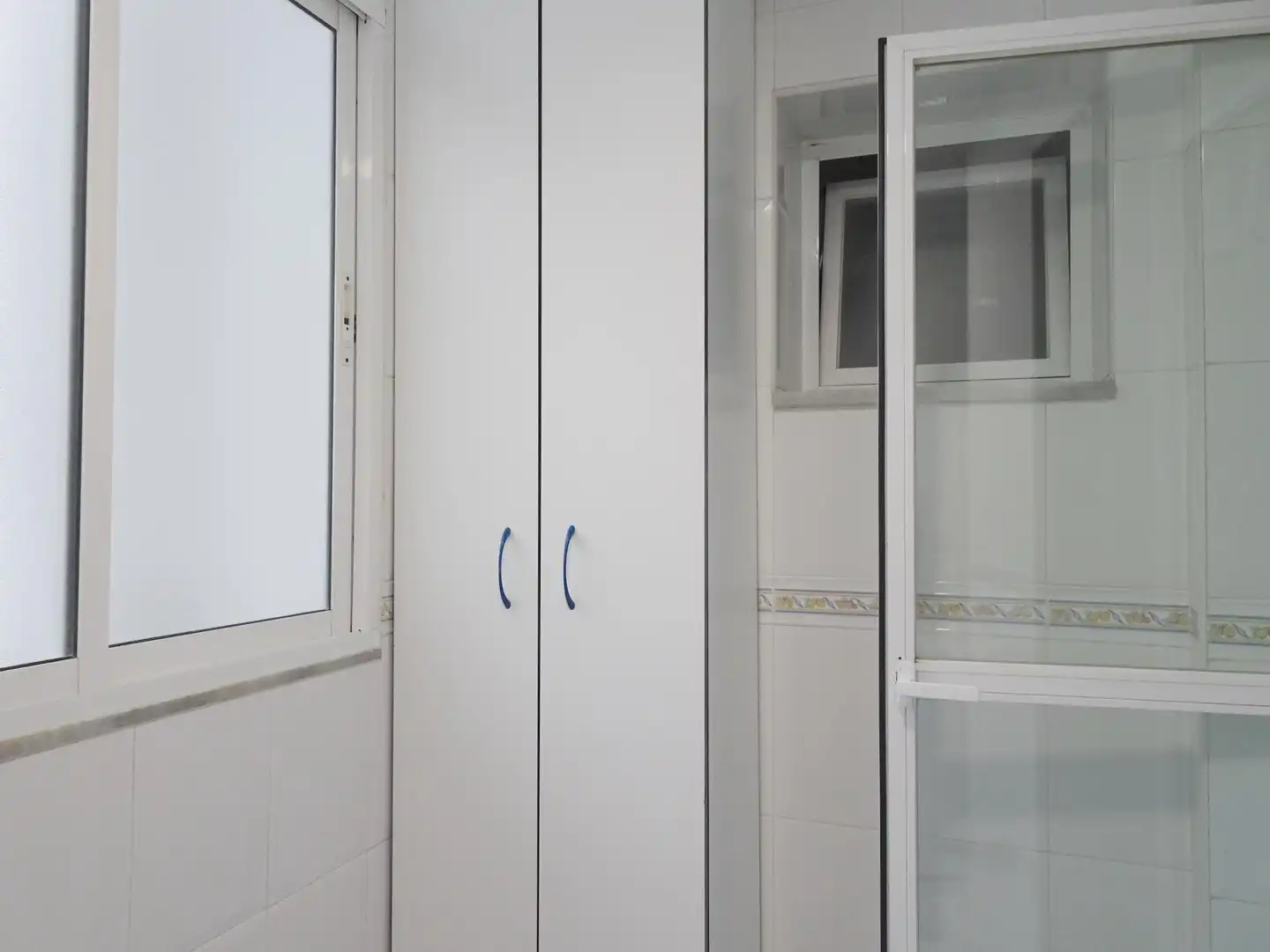 Schlafzimmer von Wohnung zur Miete in Málaga mit Klimaanlage, Privatgarten und Terrasse
