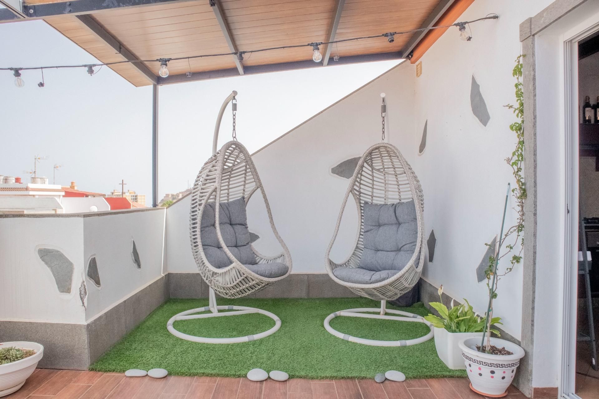 Terrace of House or chalet for sale in San Cristóbal de la Laguna  with Air Conditioner, Heating and Terrace