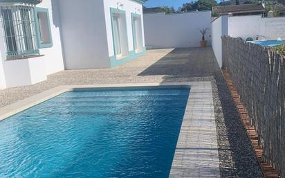 Swimming pool of House or chalet for sale in San Roque  with Air Conditioner, Terrace and Swimming Pool