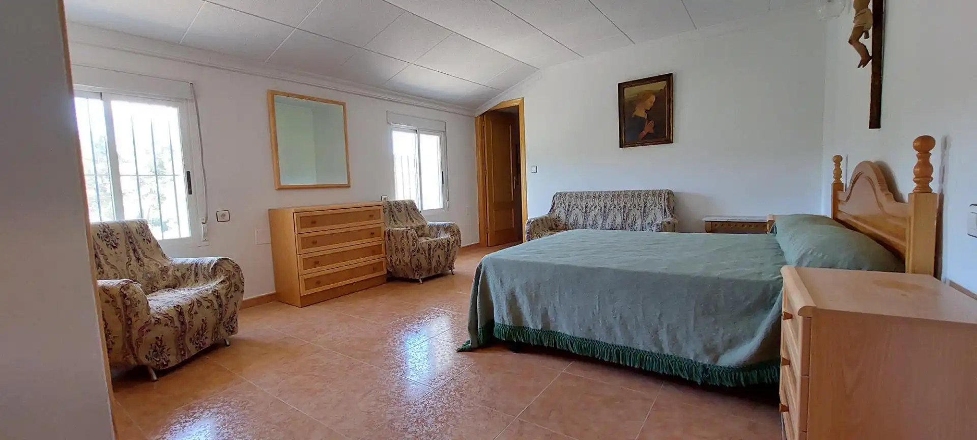 Habitación de Finca rústica en venta en Nerpio con Jardín privado, Terraza y Amueblado