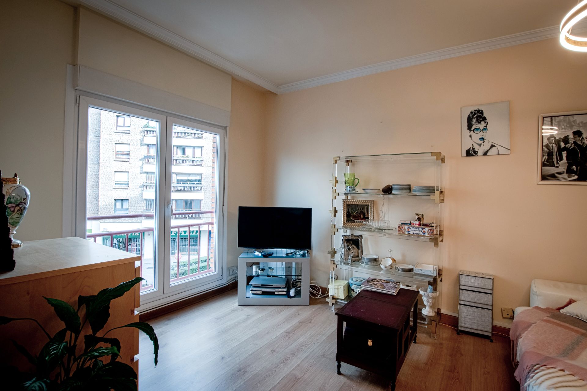 Sala de estar de Piso en venta en Getxo  con Amueblado