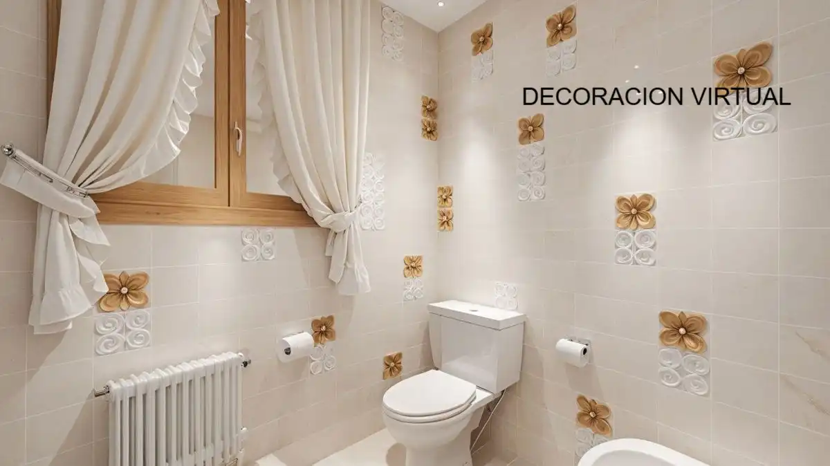 Bathroom of Flat for sale in Vila-real  with Private garden, Terrace and Storage room