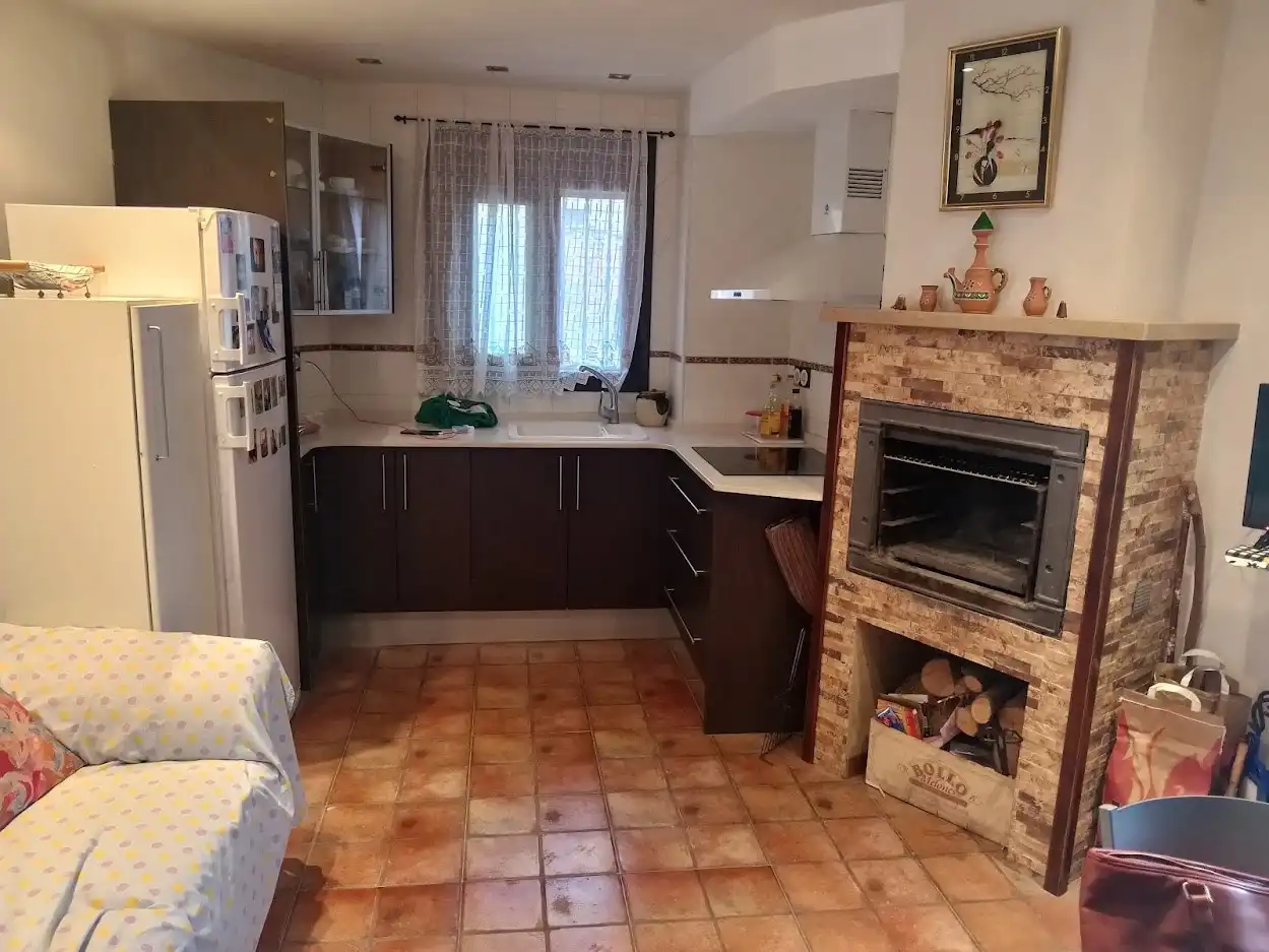 Kitchen of Country homes for sale in Peralta de Calasanz  with Heating, Storage room and Furnished