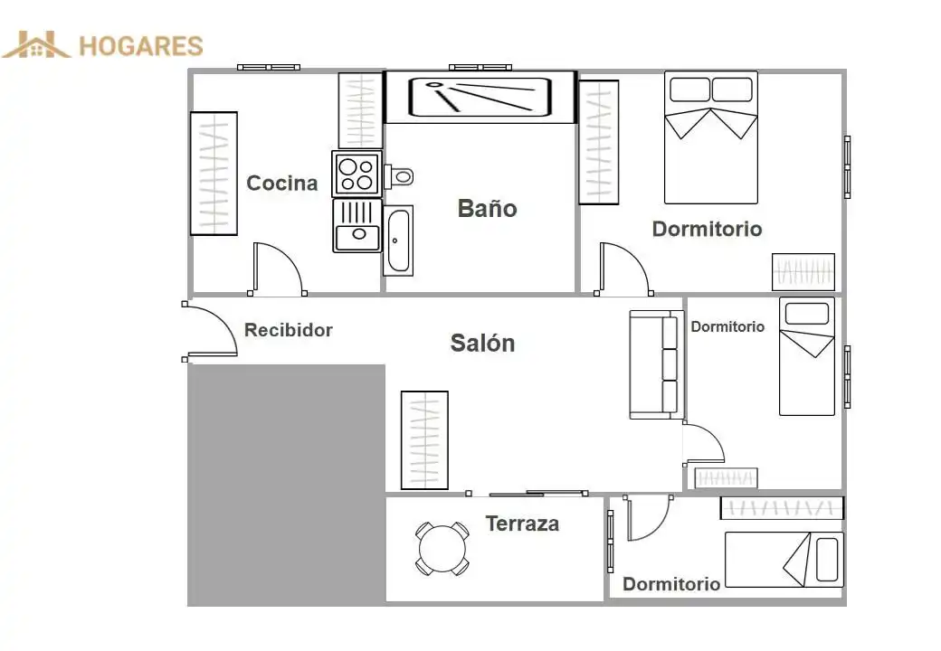 Appartamento con ascensore in vendita a Aldea del Fresno, imagen 25