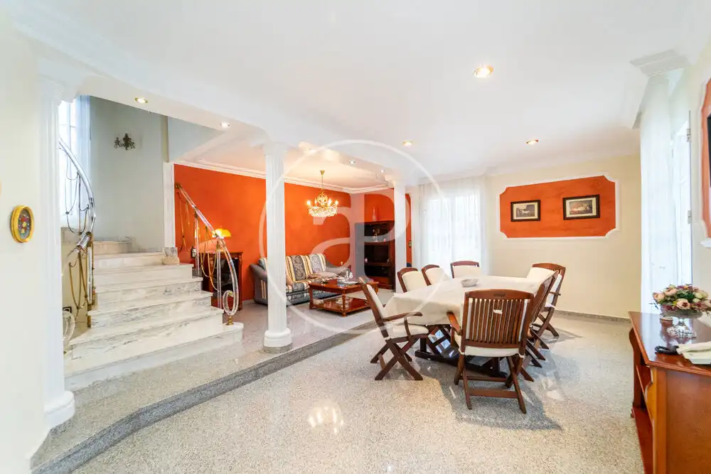 Dining room of Houses for sale in San Vicente del Raspeig / Sant Vicent del Raspeig  with Air Conditioner, Heating and Private garden