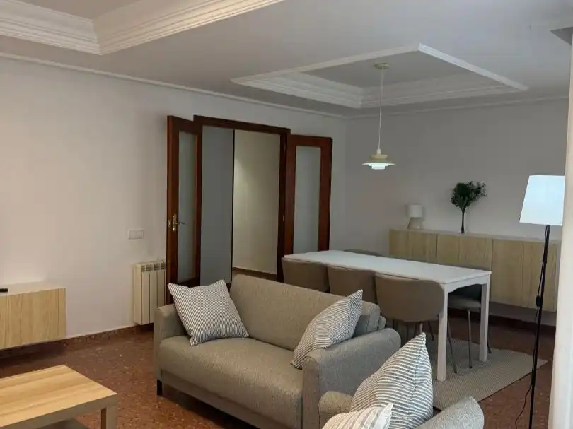 Wohnzimmer von Wohnung zur Miete in Ontinyent mit Terrasse, Möbliert und Balkon