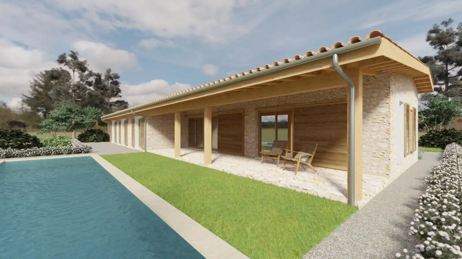 Landhaus mit Pool zum Verkauf in Polígono Diez, imagen 2