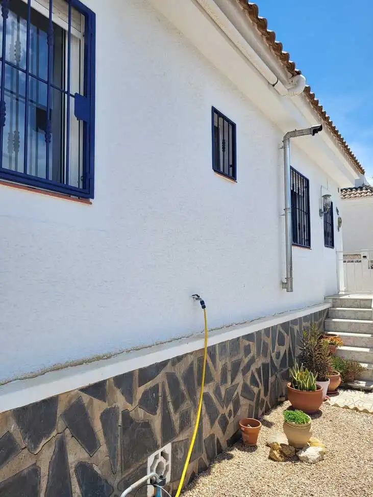 Vista exterior de Casa o chalet en venta en Mazarrón con Piscina