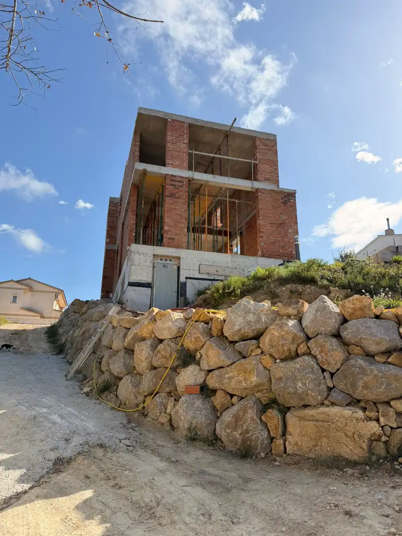 Vista exterior de Casa o xalet en venda en Sant Pere de Ribes amb Aire condicionat, Calefacció i Jardí privat