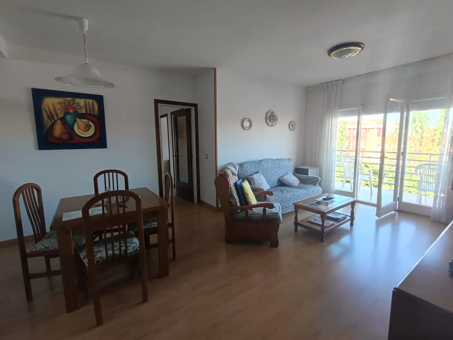 Sala de estar de Piso de alquiler en Cunit con Terraza, Amueblado y Horno