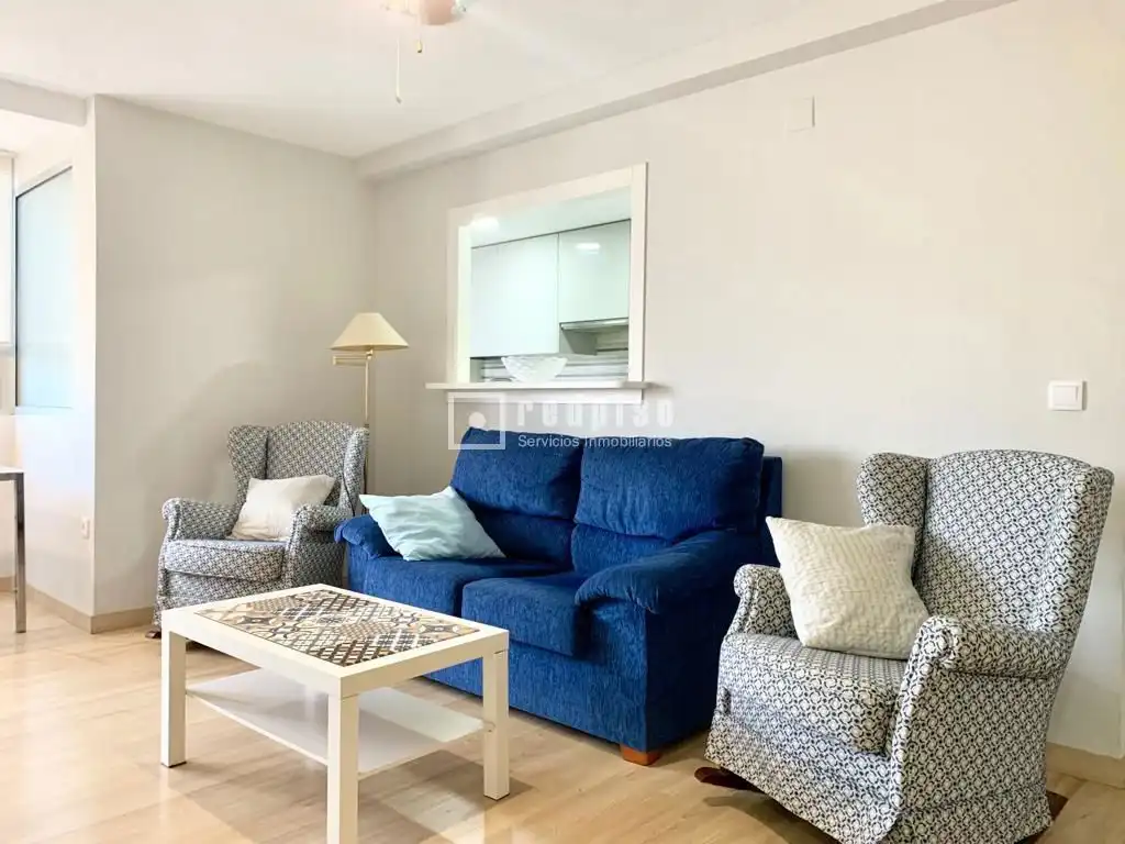 Living room of Flat for rent in Murcia  with Terrace and Furnished