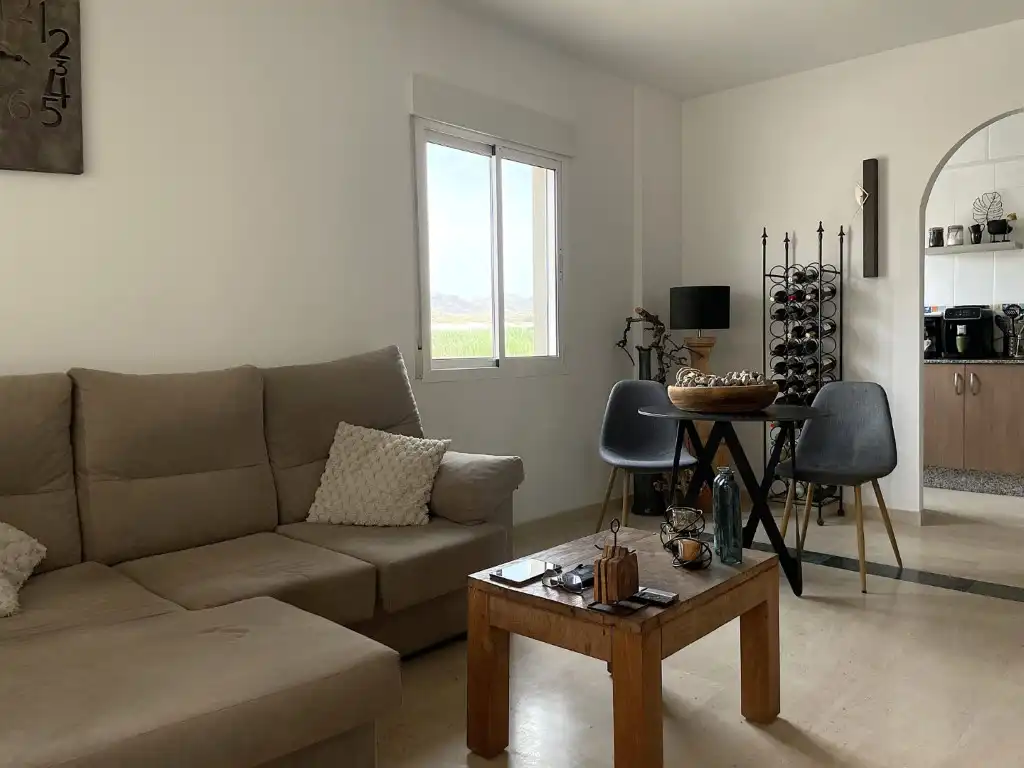 Sala d'estar de Apartament en venda en Cuevas del Almanzora amb Aire condicionat i Terrassa