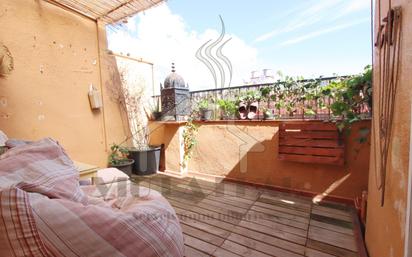 Terrace of Flat for sale in Mataró  with Air Conditioner, Heating and Balcony