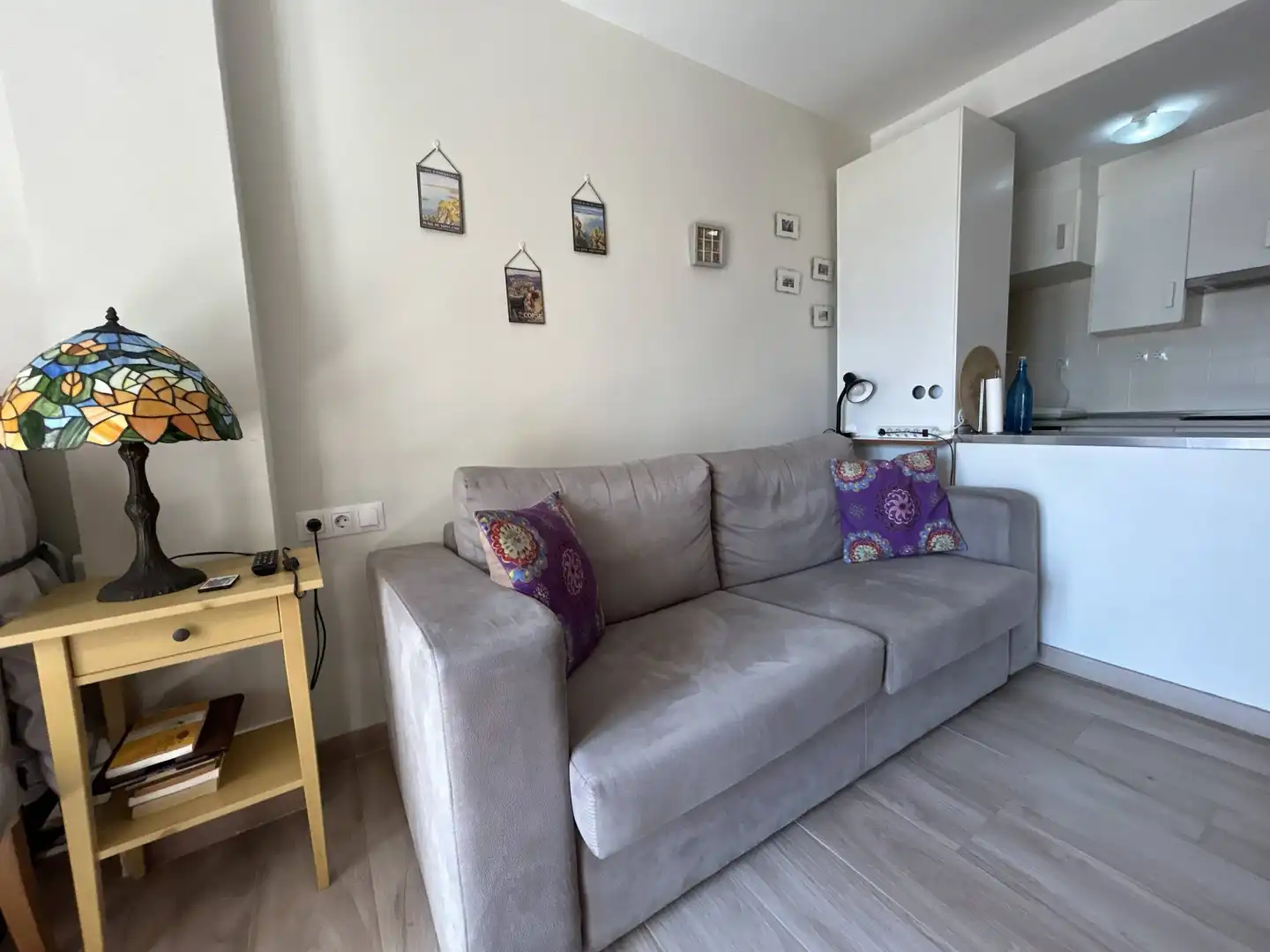 Sala de estar de Apartamento de alquiler en El Puig de Santa Maria con Amueblado y Piscina comunitaria