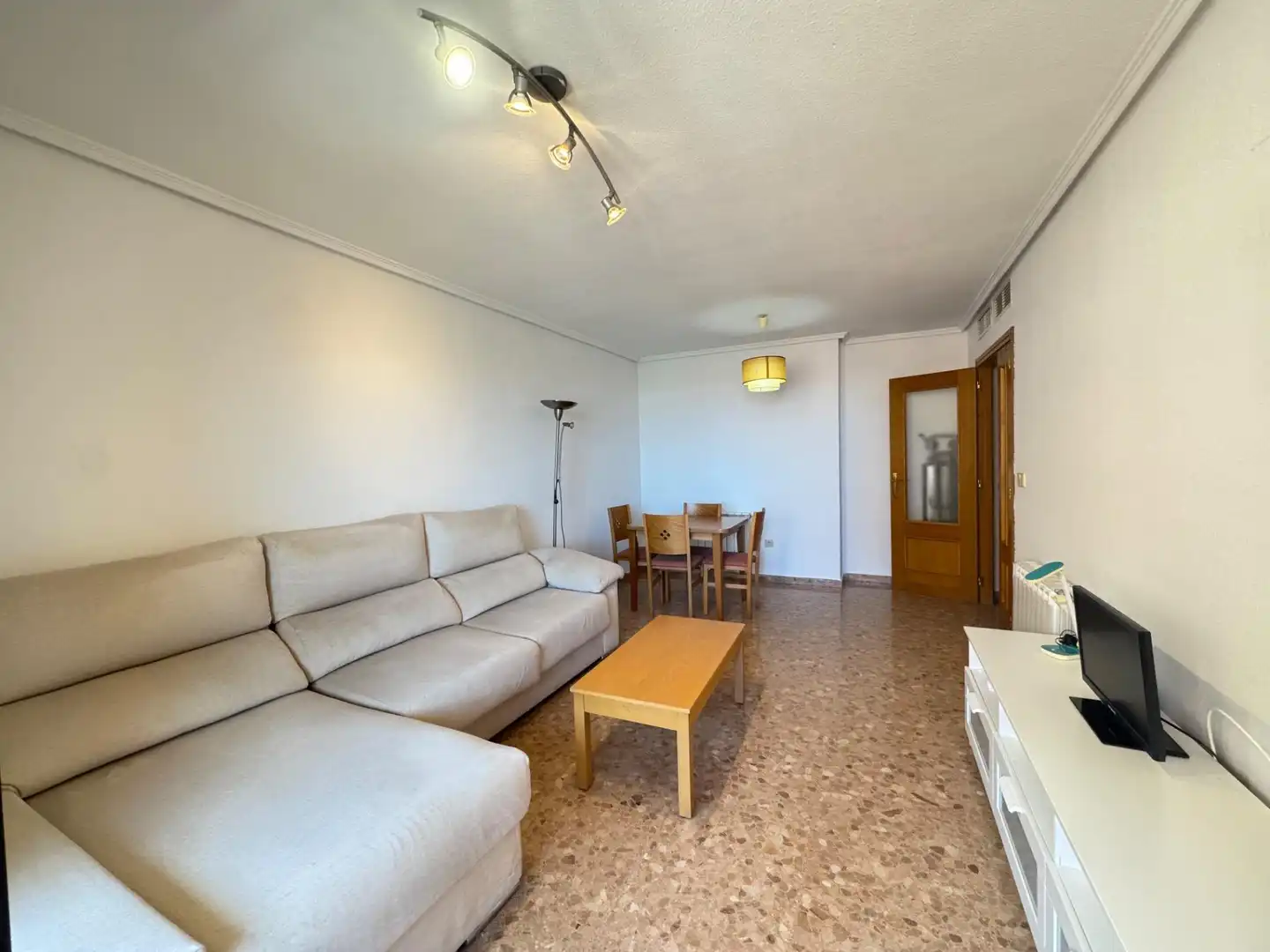 Sala de estar de Piso en venta en Alicante / Alacant con Aire acondicionado, Calefacción y Terraza