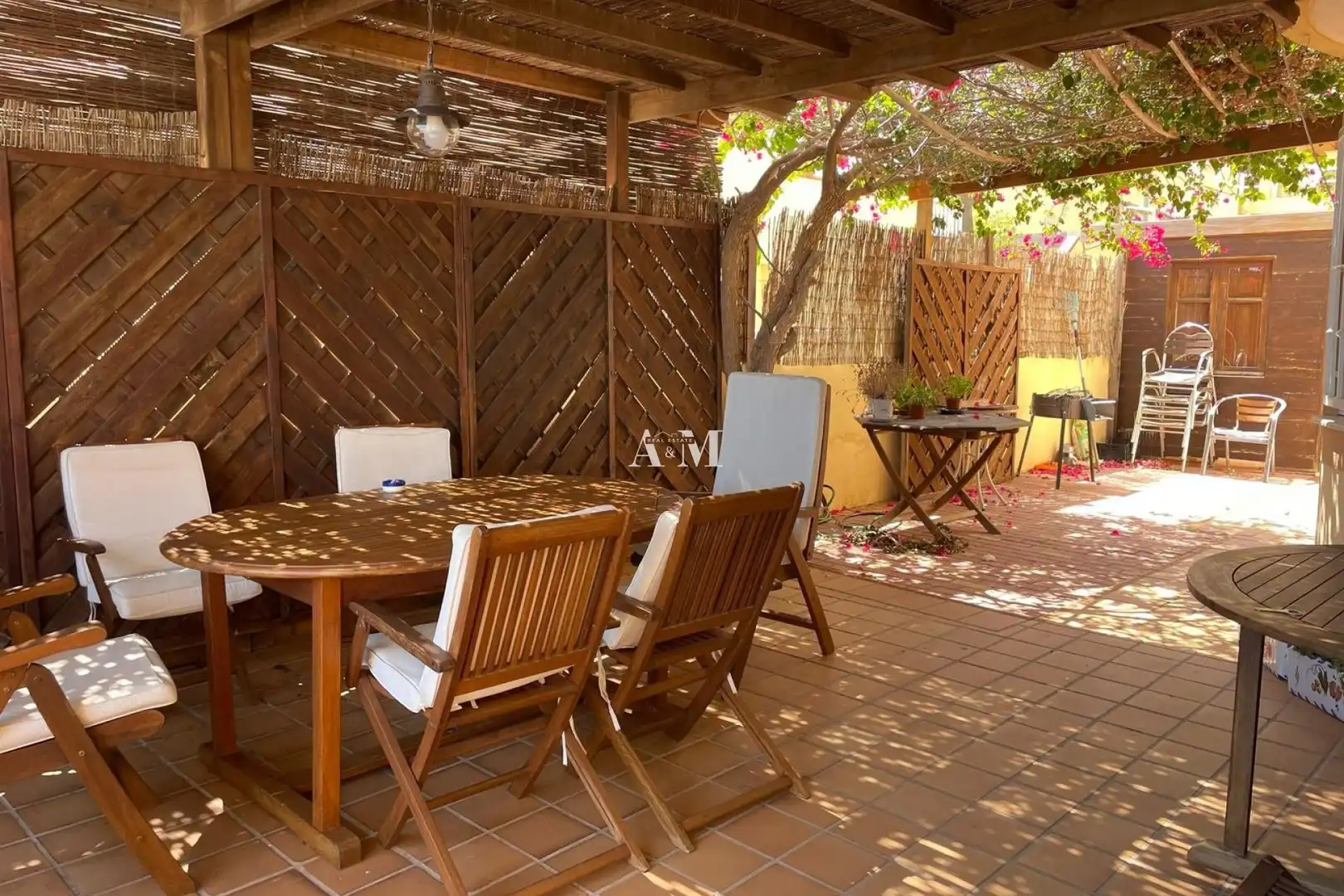 Terrassa de Casa o xalet de lloguer en Orihuela amb Jardí privat, Terrassa i Moblat