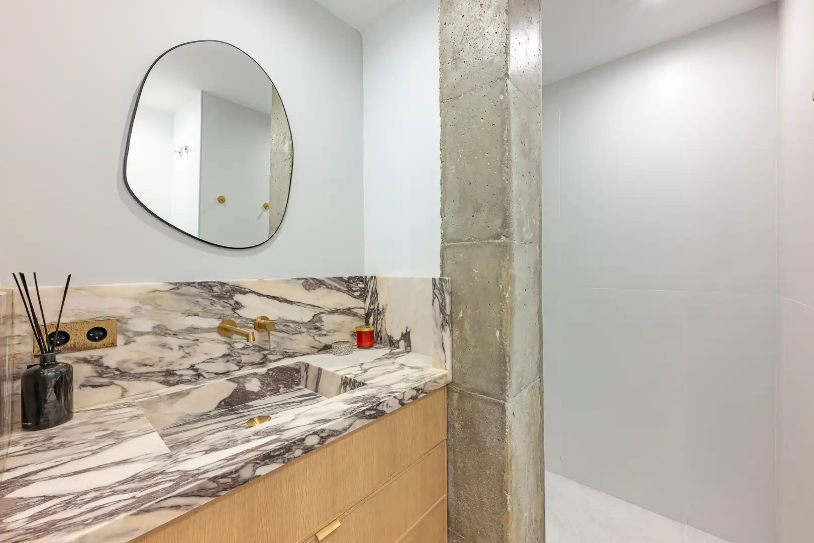 Bany de Apartament en venda en Marbella amb Aire condicionat, Calefacció i Parquet