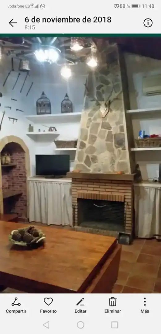 Sala d'estar de Casa adosada en venda en San Nicolás del Puerto, Sevilla