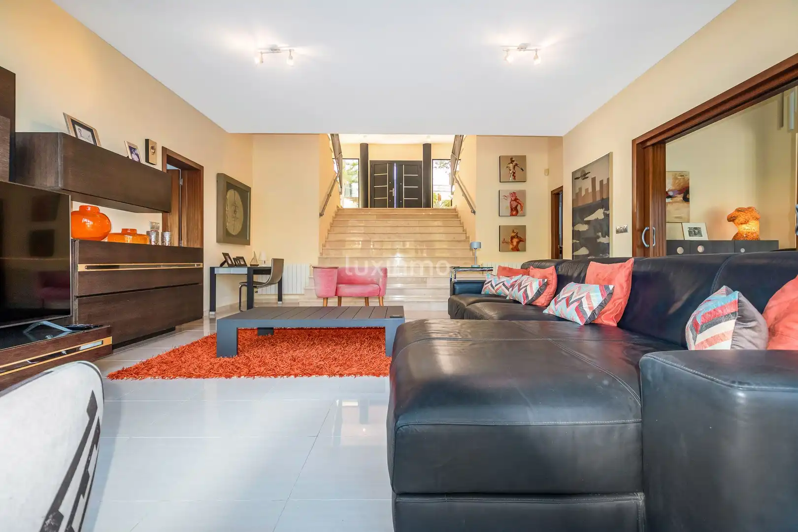 Sala de estar de Casa o chalet en venta en Altea con Aire acondicionado, Calefacción y Terraza