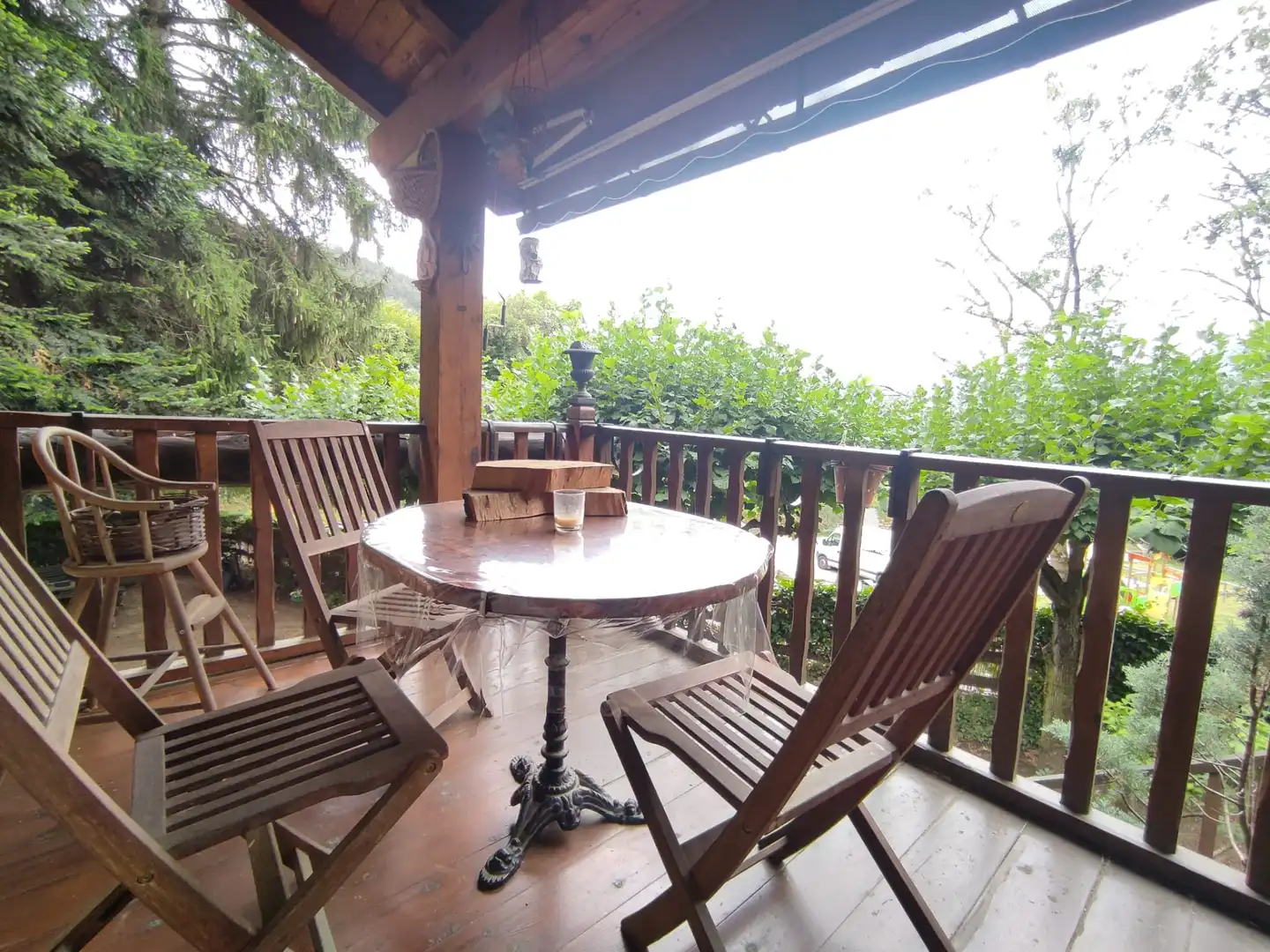 Terrace of Country homes for sale in Ribes de Freser  with Heating, Private garden and Parquet flooring