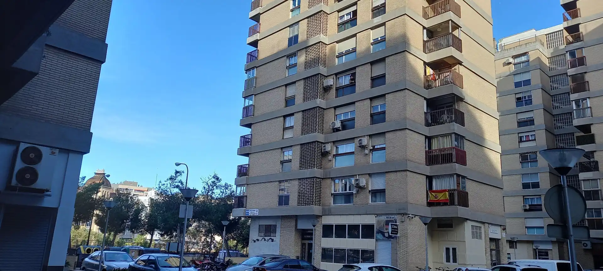Vista exterior de Garaje de alquiler en Zaragoza