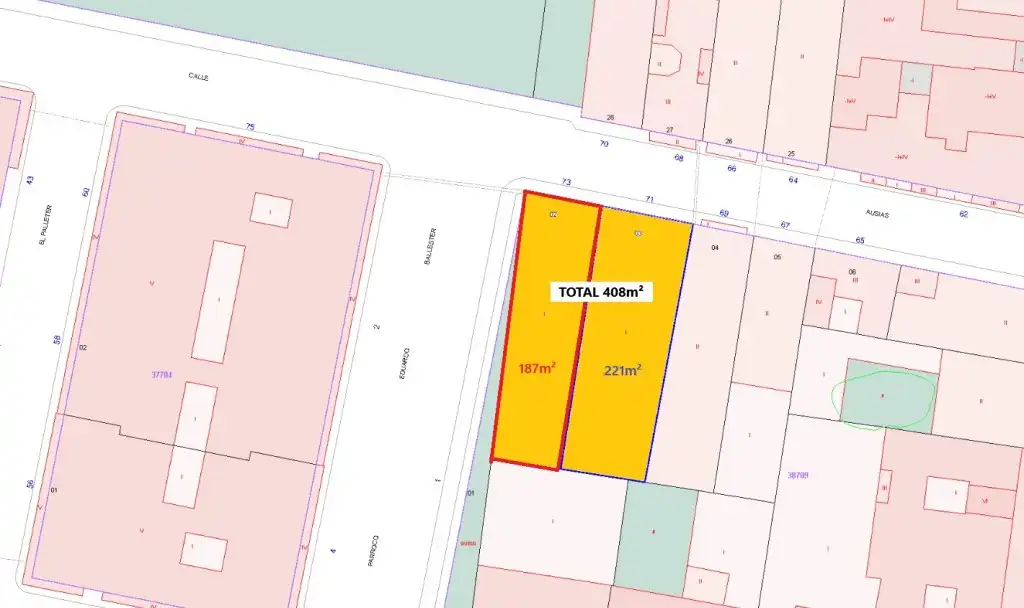 Residential land for sale in Carrer Ausiàs March 71, imagen 3