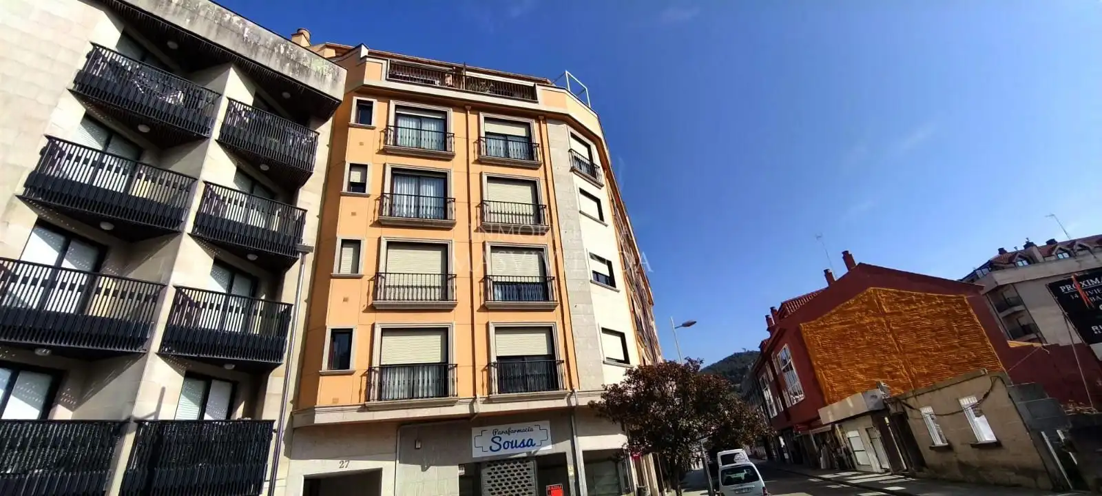 Exterior view of Flat for rent in Baiona  with Furnished