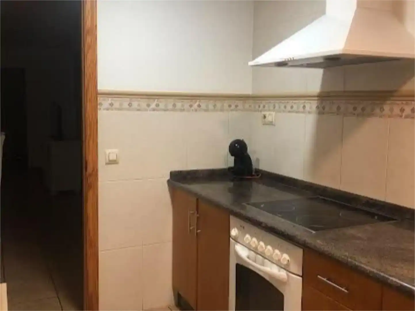 Cuina de Casa adosada en venda en L'Olleria amb Aire condicionat