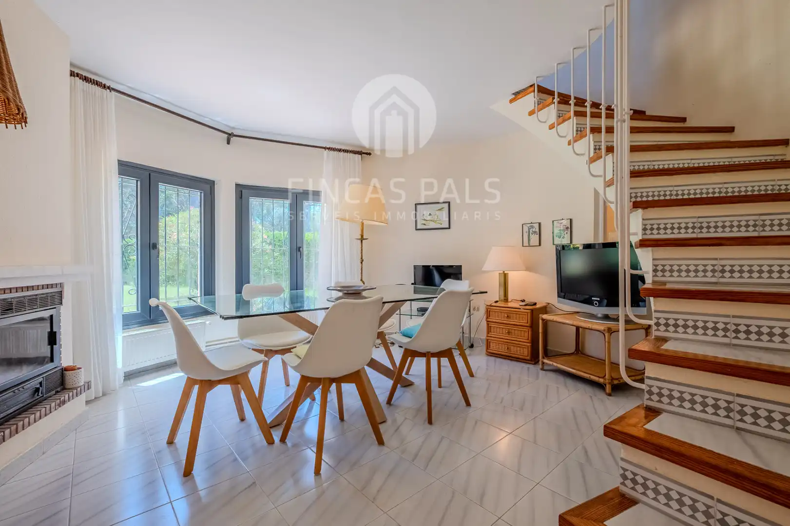 Sala de estar de Casa o chalet en venta en Pals con Calefacción, Jardín privado y Piscina