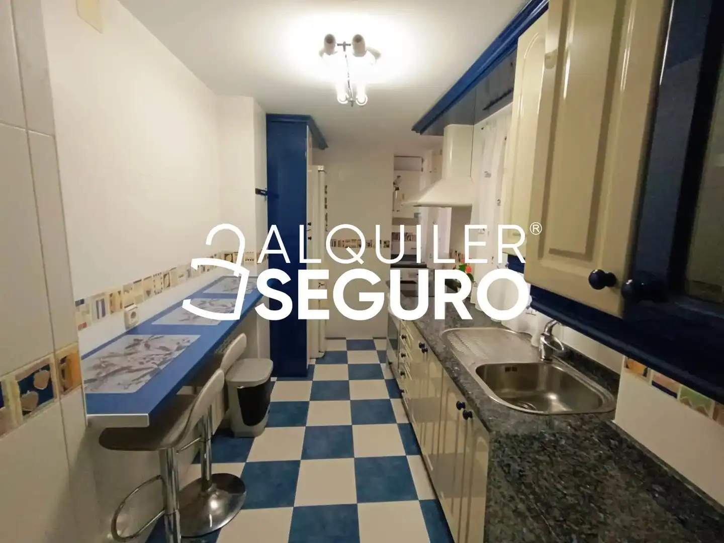 Cuina de Pis de lloguer en Leganés amb Calefacció i Moblat