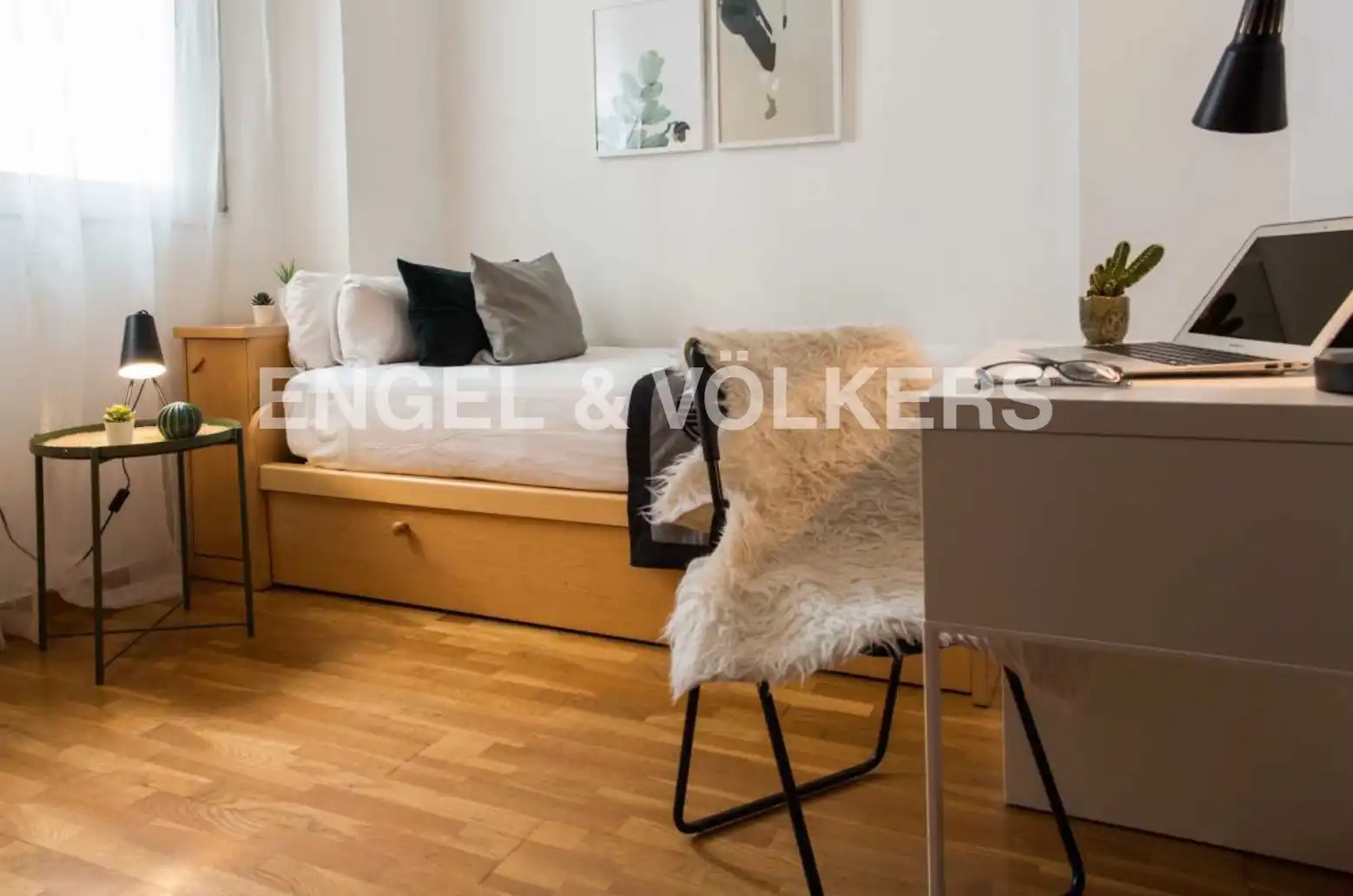 Habitación de Piso de alquiler en Barcelona con Aire acondicionado, Calefacción y Parquet