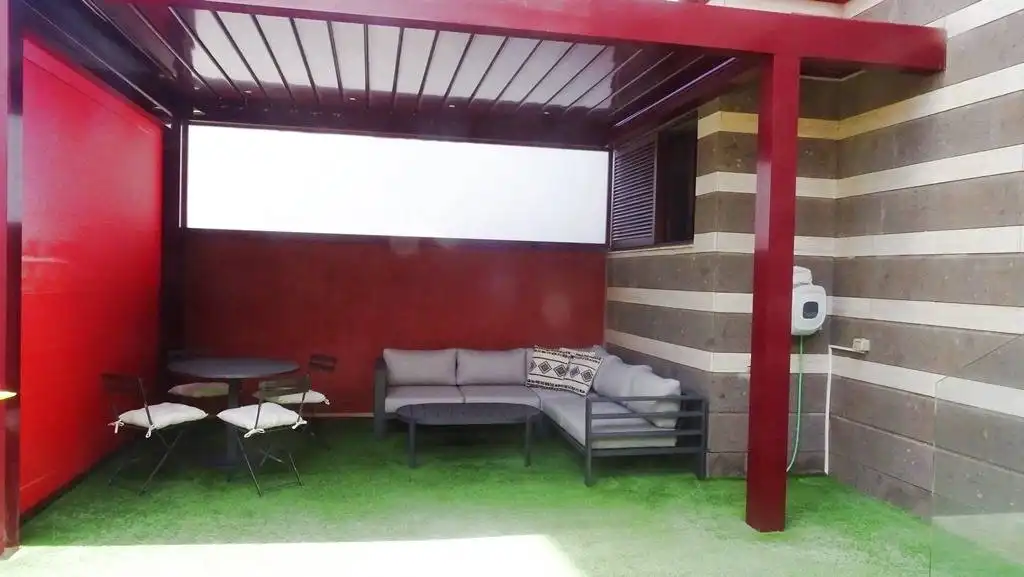 Terraza de Piso de alquiler en Las Palmas de Gran Canaria con Jardín privado, Terraza y Amueblado