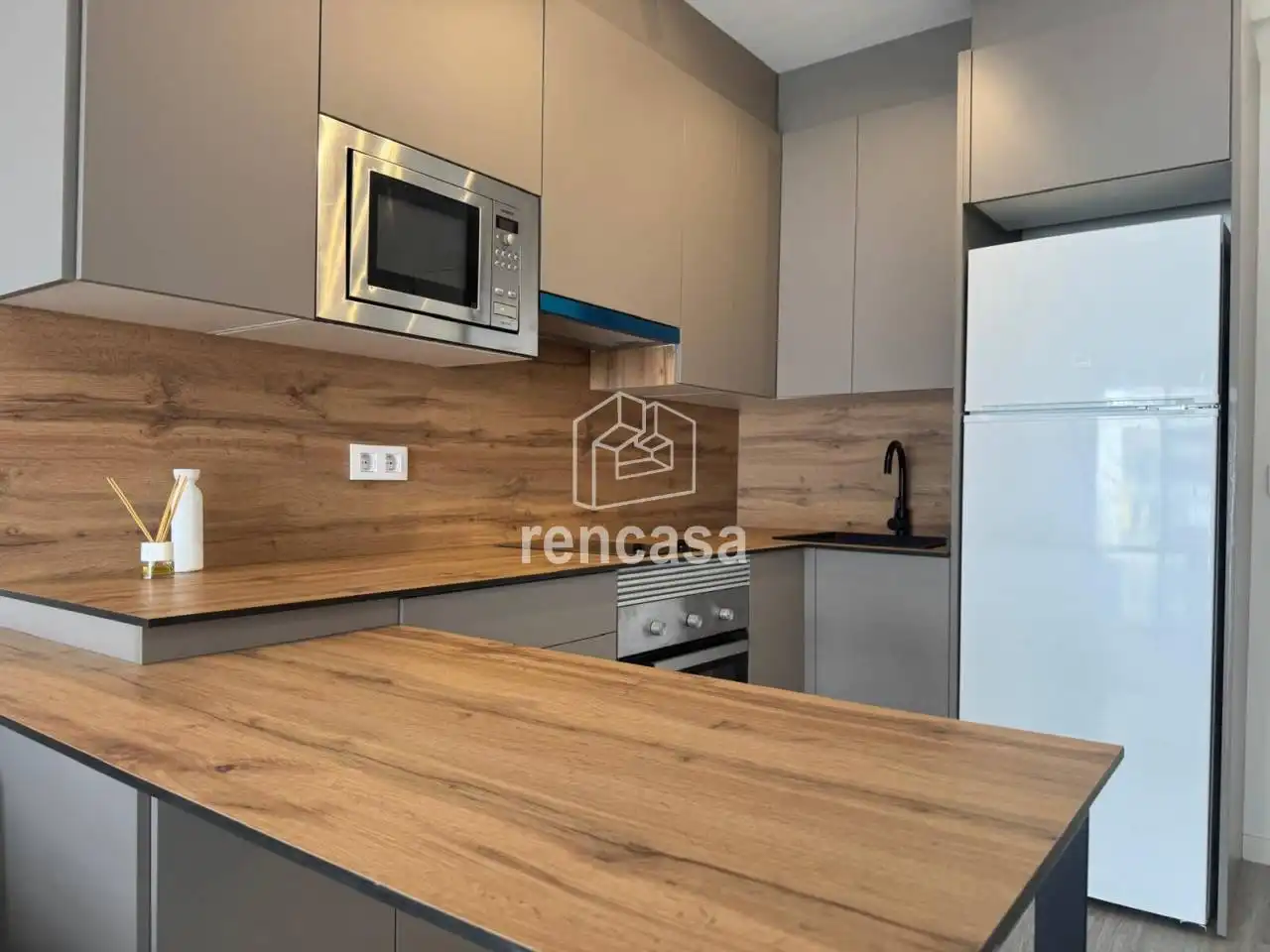Kitchen of Flat for sale in Cambrils  with Air Conditioner, Heating and Furnished