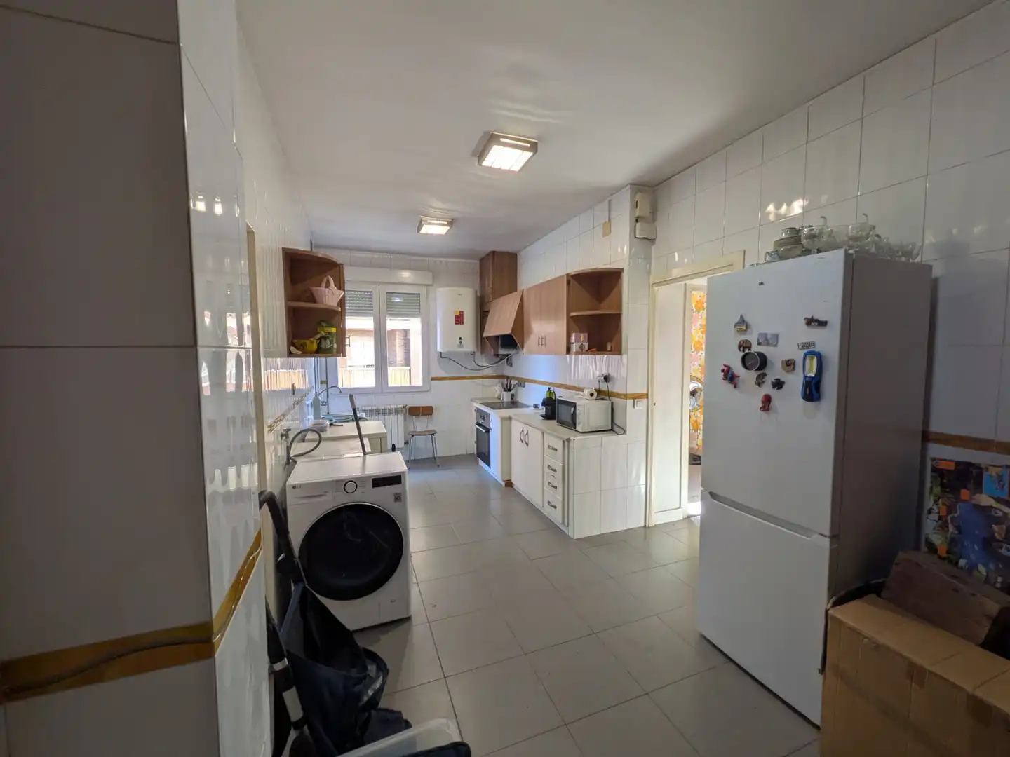 Cocina de Piso en venta en Castellón de la Plana / Castelló de la Plana con Terraza