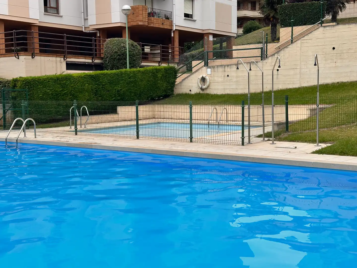 Swimming pool of Flat for rent in Santander  with Heating, Parquet flooring and Terrace