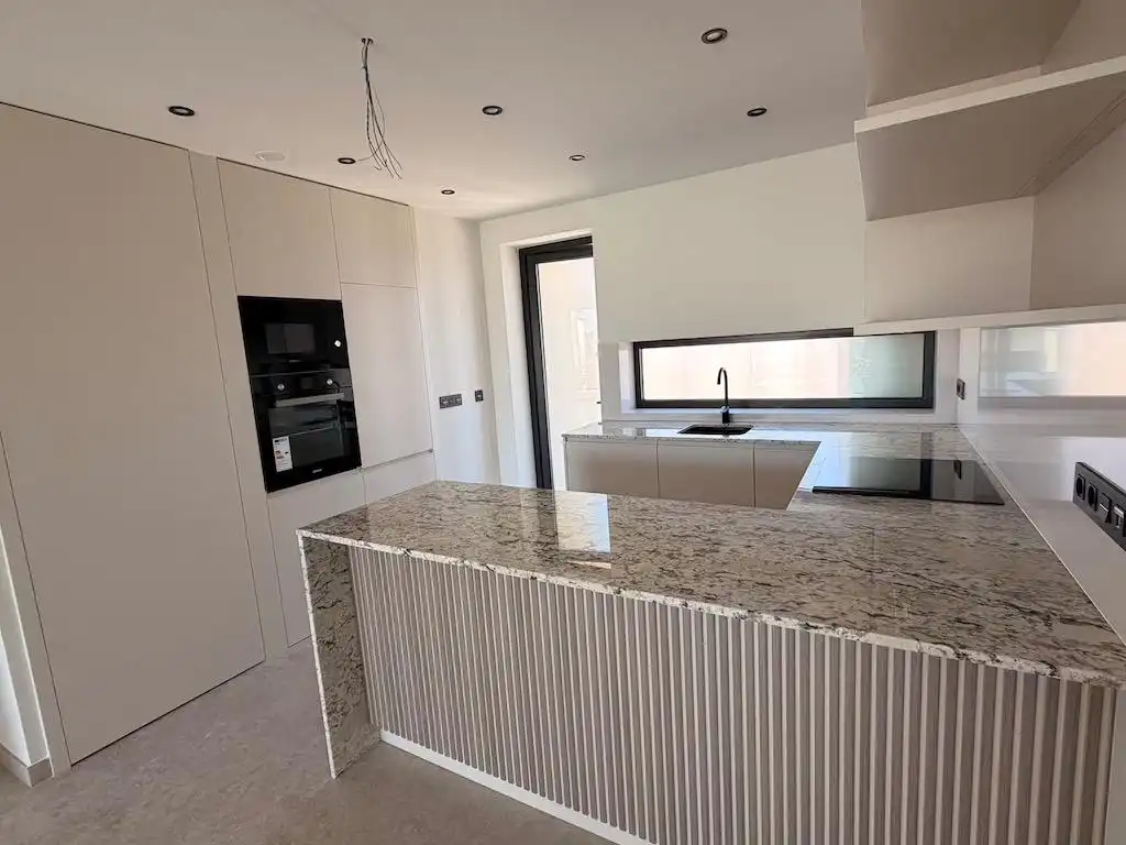 Cocina de Apartamento en venta en Torre-Pacheco con Aire acondicionado y Piscina comunitaria