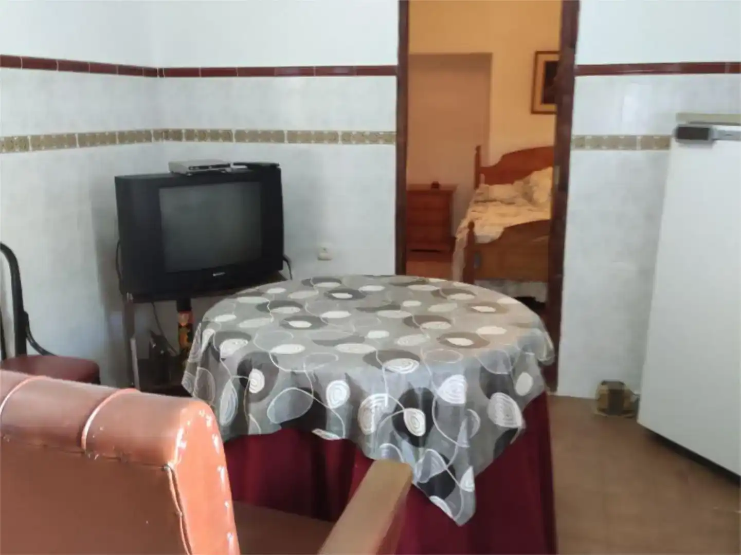 Sala d'estar de Pis en venda en La Roca de la Sierra  amb Aire condicionat