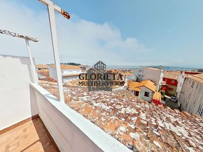 Vista exterior de Pis de lloguer en Baiona amb Terrassa, Moblat i Forn