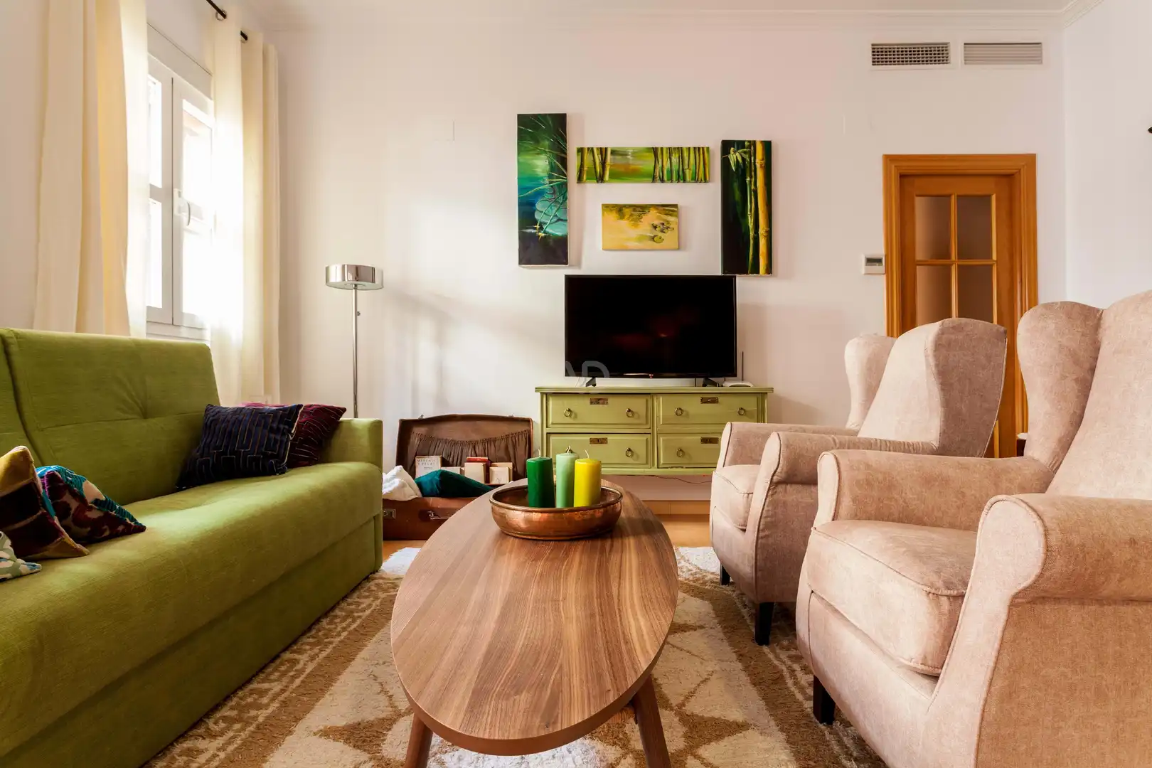 Sala de estar de Piso en venta en Sevilla con Aire acondicionado