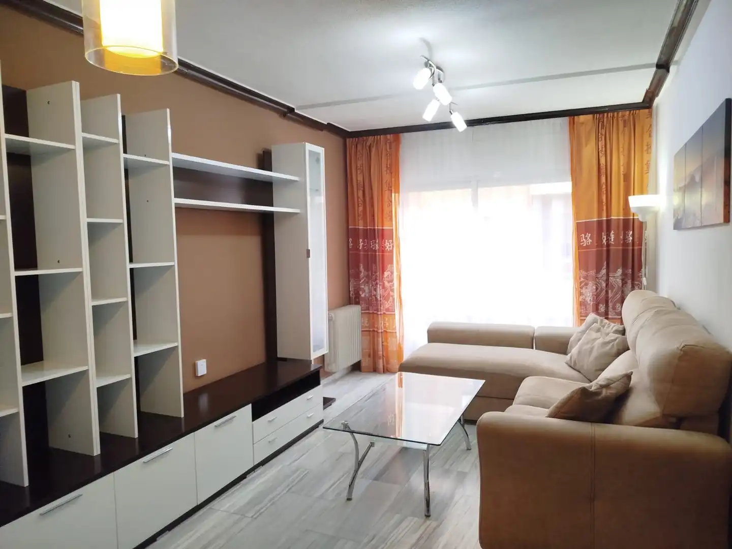 Living room of Flat for rent in Ciudad Real  with Heating, Terrace and Furnished